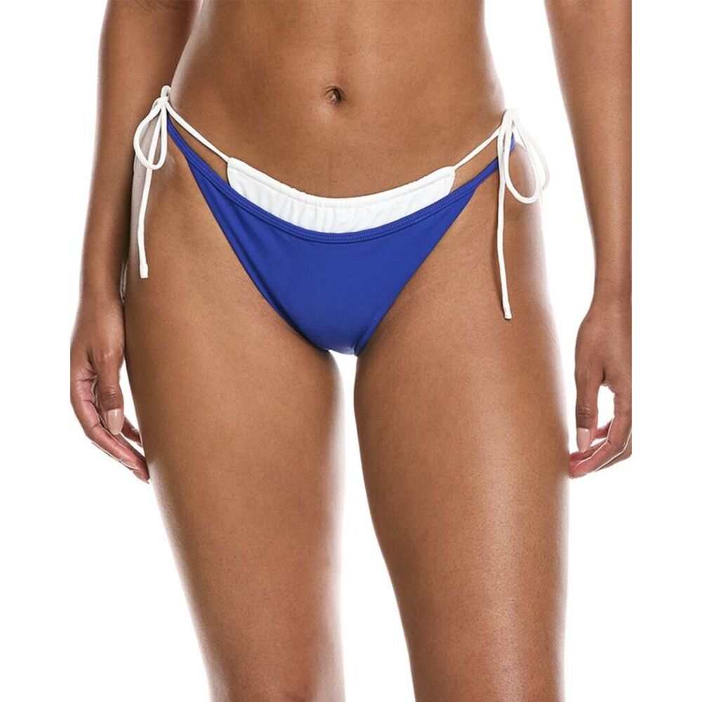 Amanda Uprichard Womens  Lazio Bikini Bottom, Blue